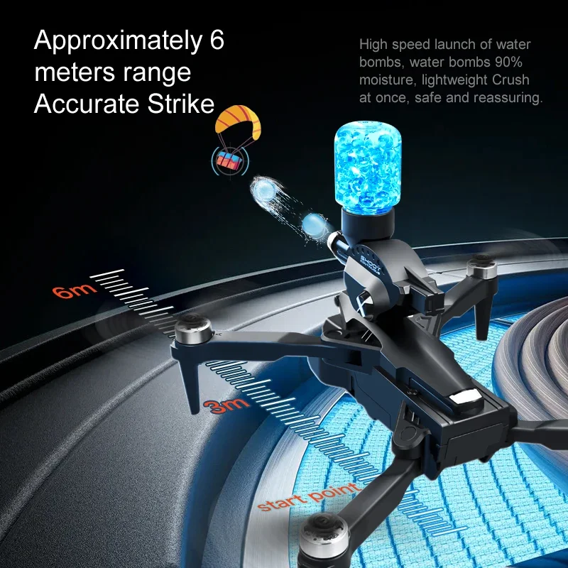 K11MAX Drone with Water Bombs  - Drone Gimbal Mount recensie en prijs