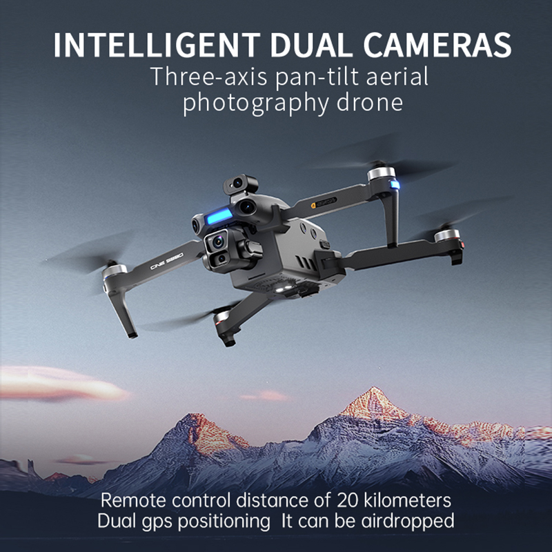 2026 New 8K Dual Camera Drone  - Drone Gimbal 3 Axis recensie en prijs