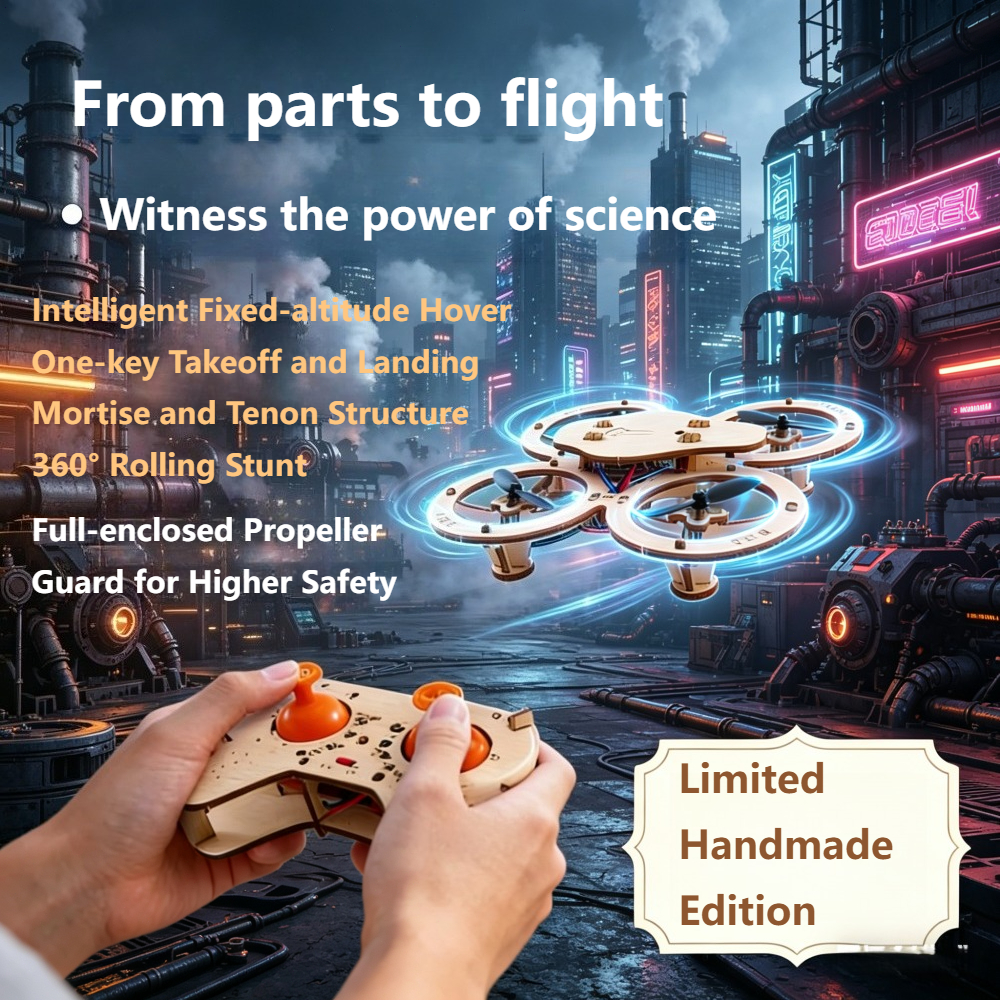 2026 New Wooden DIY Assembled  - Drone Gimbal Controller recensie en prijs