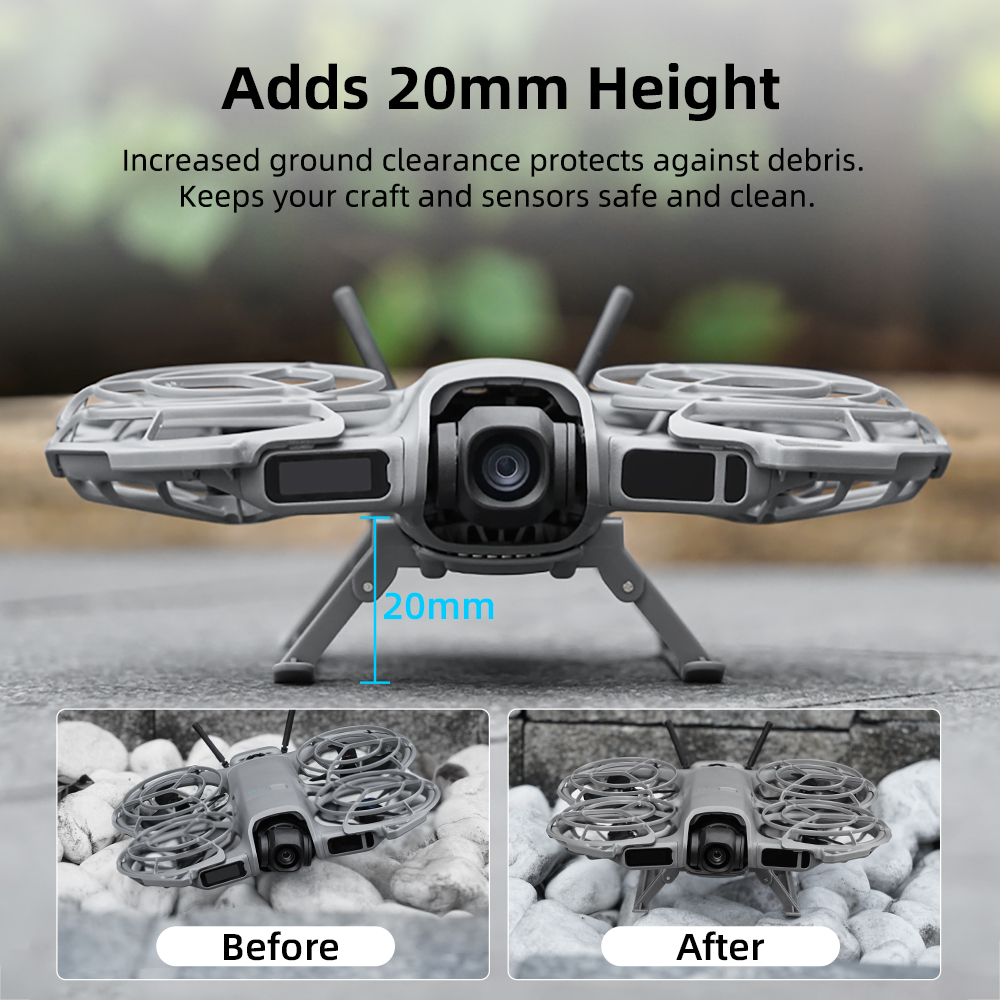 BRDRC Folding Landing Gear for - Drone Gimbal Mount recensie en prijs