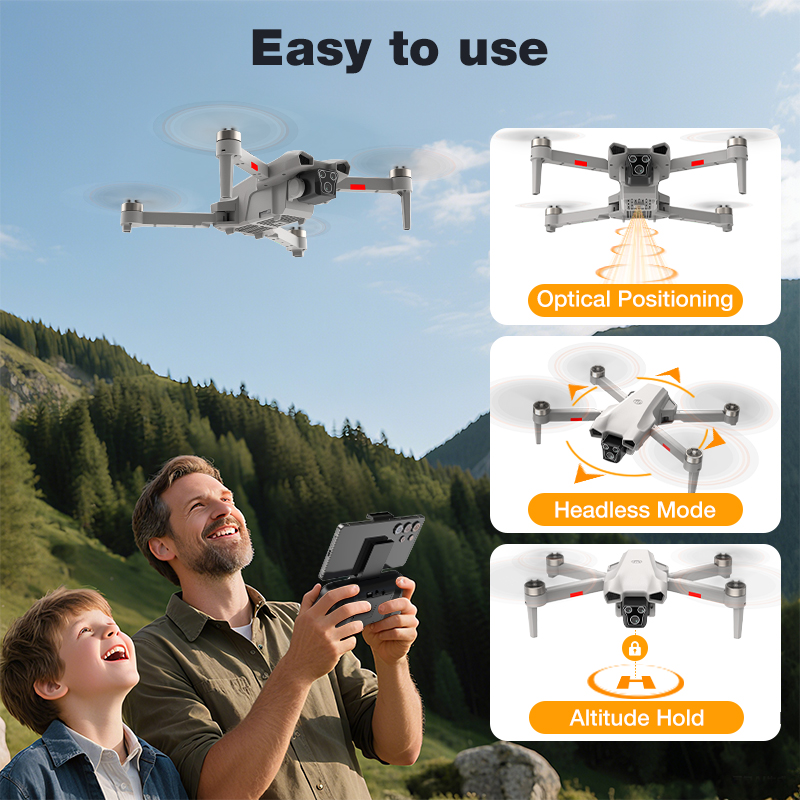 2026 Hot L017 Pro Drone Brushl - Drone Gimbal 3 Axis recensie en prijs