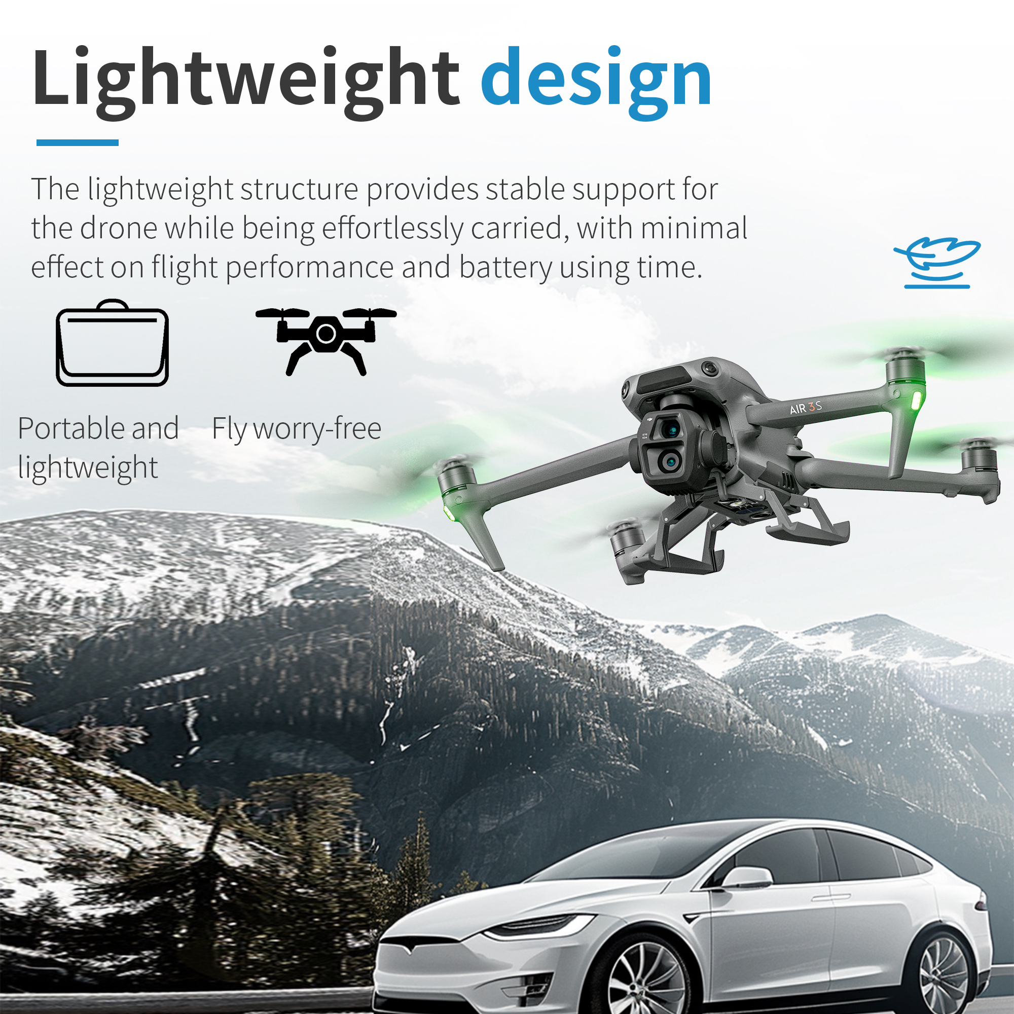 STARTRC for DJI AIR 3S drone l - Drone Gimbal Mount recensie en prijs